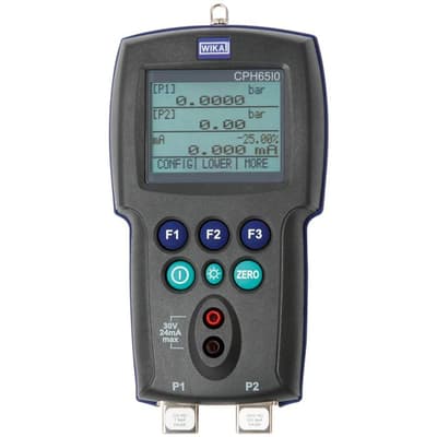 Wika Intrinsically safe hand-held pressure calibrator, Model CPH65I0